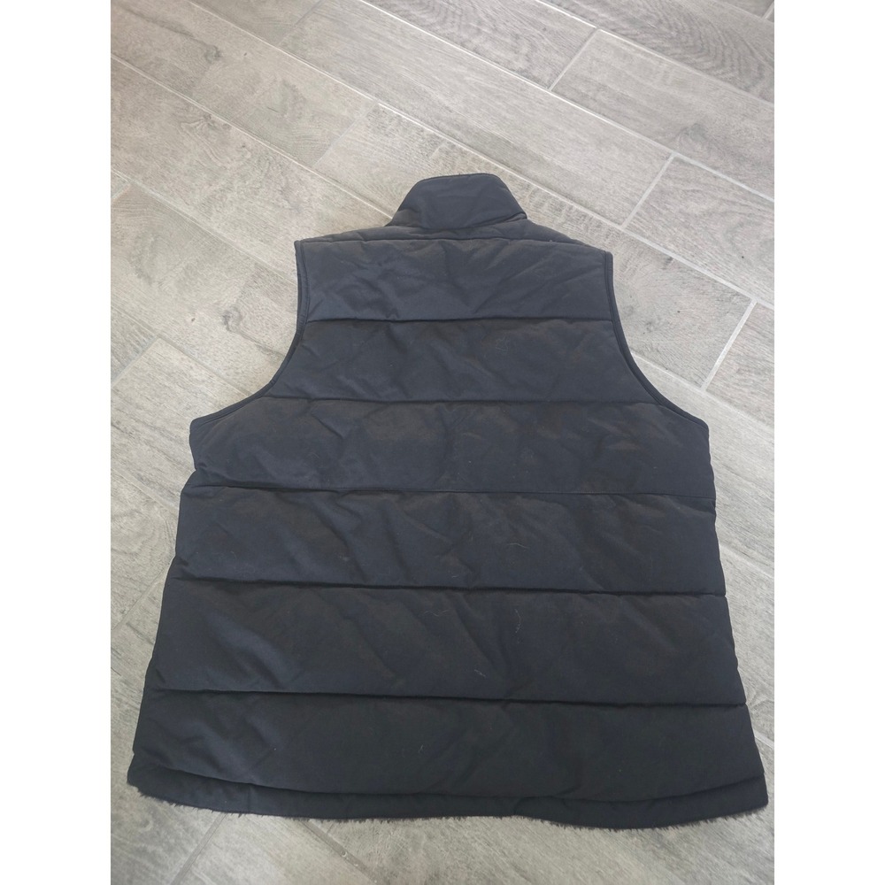 Carhartt Montana Womens Reversible Quilted Sherpa Fleece Vest Black Large - Picture 4 of 8